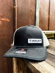 Black Offset Ariat Hat