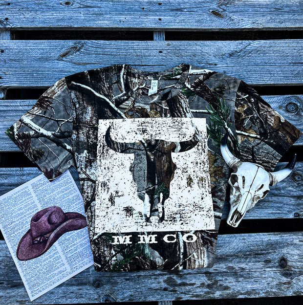 Camo MMCO Steer Square Graphic Tee *restocking soon