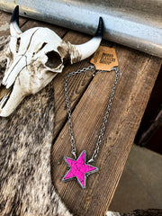 Neon Pop Star Of The West Necklace