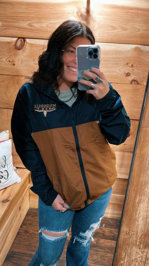 Not My First Rodeo - Tobacco Rain Jacket