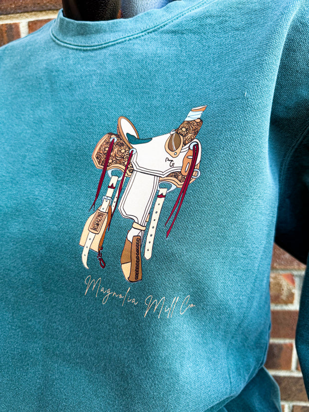 Sierra Saddle Comfort Colors Sweatshirt