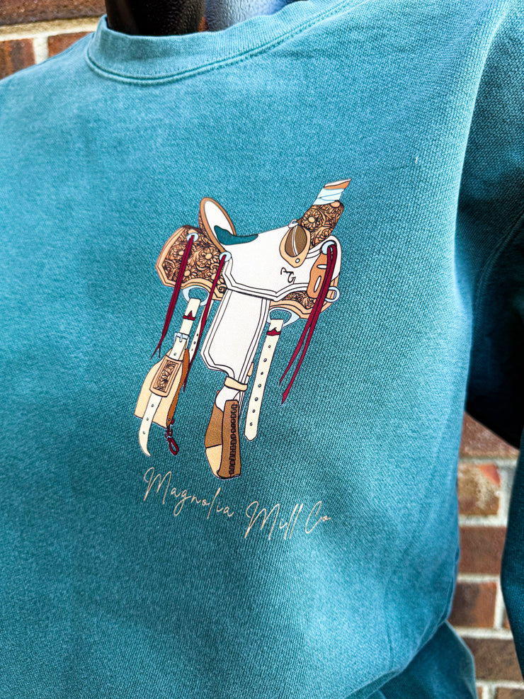 Sierra Saddle Comfort Colors Sweatshirt