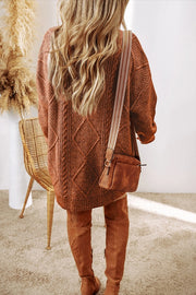 Hartford Sweater Dress- Yam