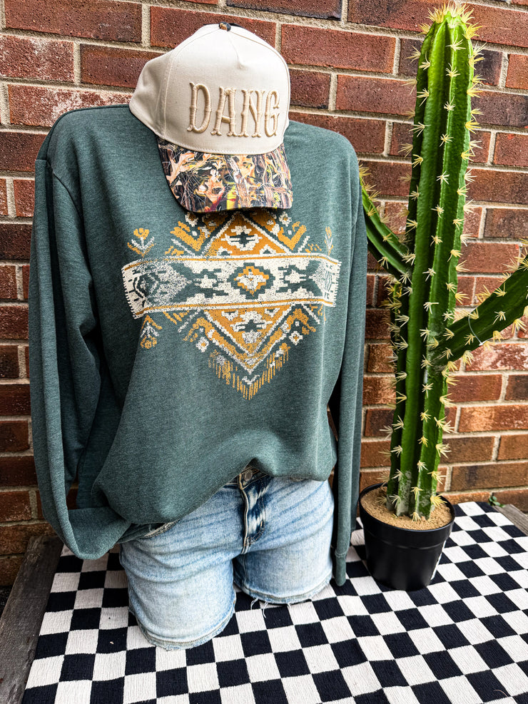 Sienna Aztec Sweatshirt
