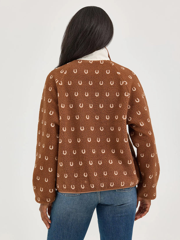 Wrangler Horseshoe Sherpa Pullover