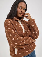 Wrangler Horseshoe Sherpa Pullover