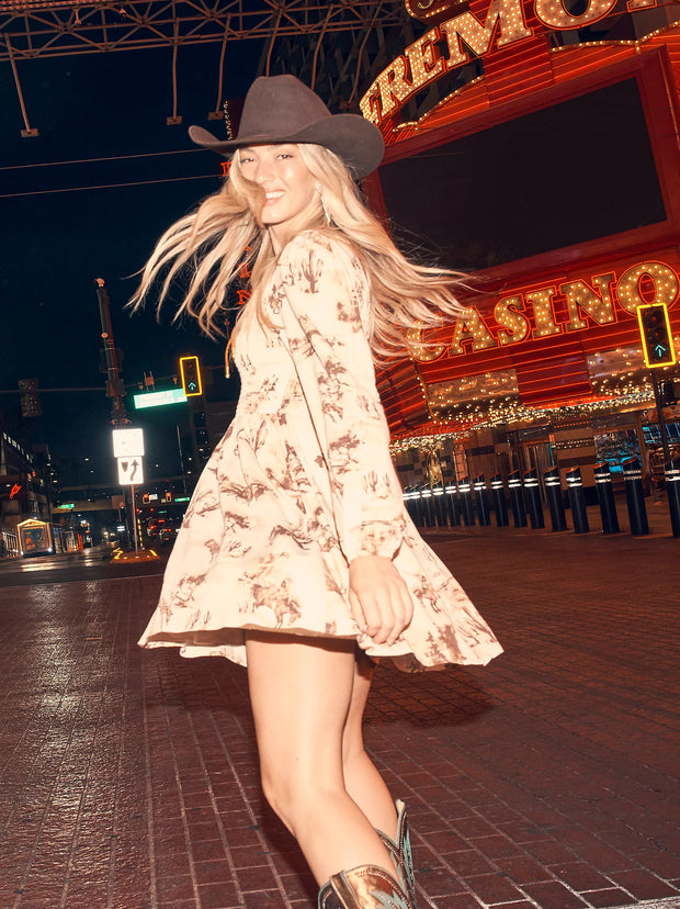 YeeHaw Cowgirl Wrangler Dress