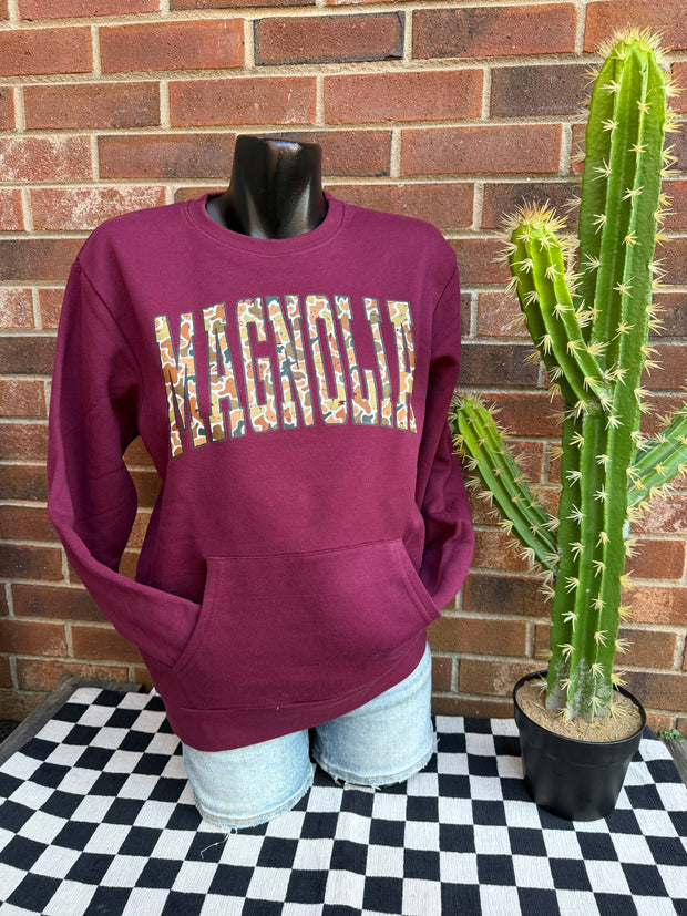 MMCO Camo Pocketed Sweatshirt