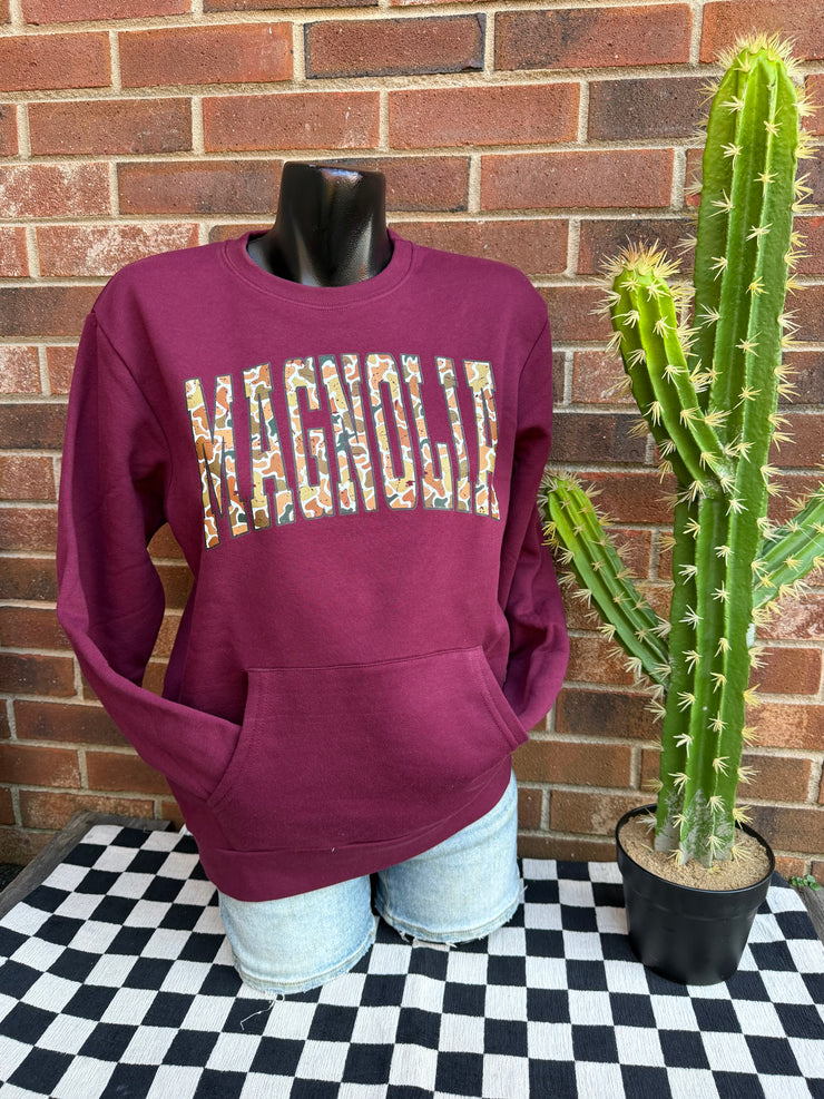 MMCO Camo Pocketed Sweatshirt