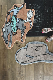 Rodeo Rug: Cowboy Hat