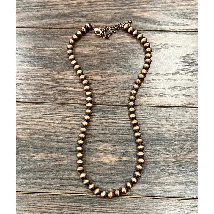 Copper Cut Necklace