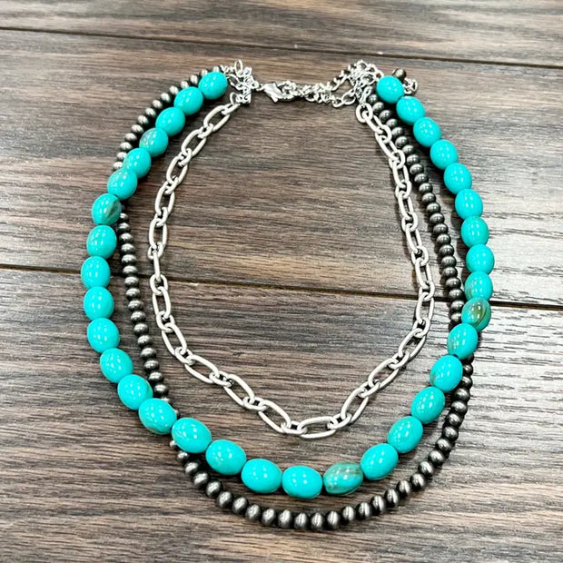 Texan Trio Necklace