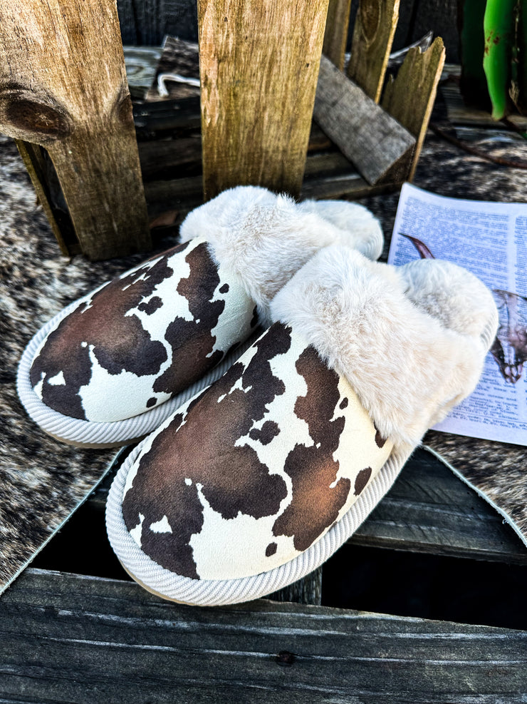 Cozzzzy Cow Slippers