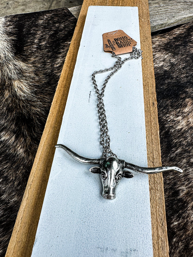 Lawson Longhorn Necklace