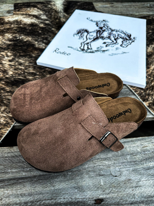 Oakley Mules - Taupe