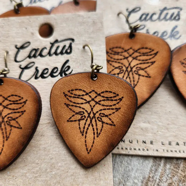 Nashville Leather Earrings