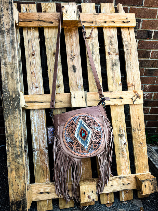 American Darling Messenger Saddle Blanket Bag