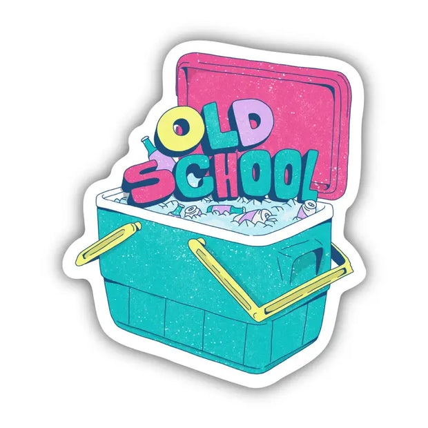 Old School Sticker