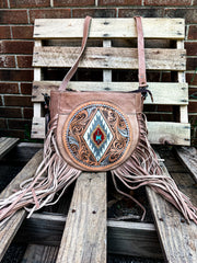 American Darling Messenger Saddle Blanket Bag