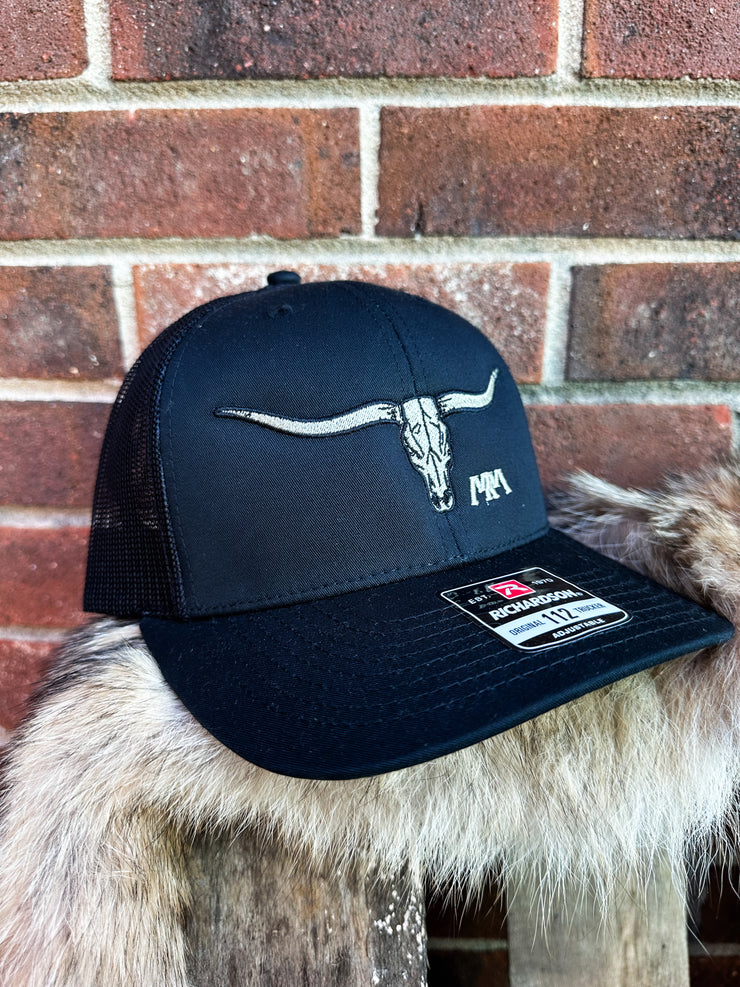 Hell Raisin' Richardson Hat- Black/black