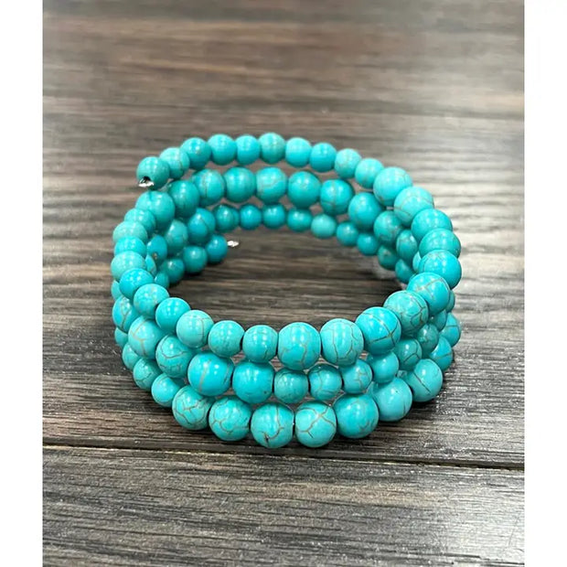 Turquoise Tavern Wrap Bracelet