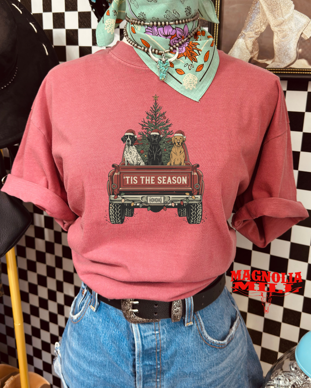 Huntin' For Santa Graphic Tee-  MADE TO ORDER**