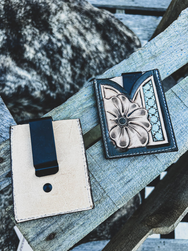 Tinley Tooled Boot Wallet