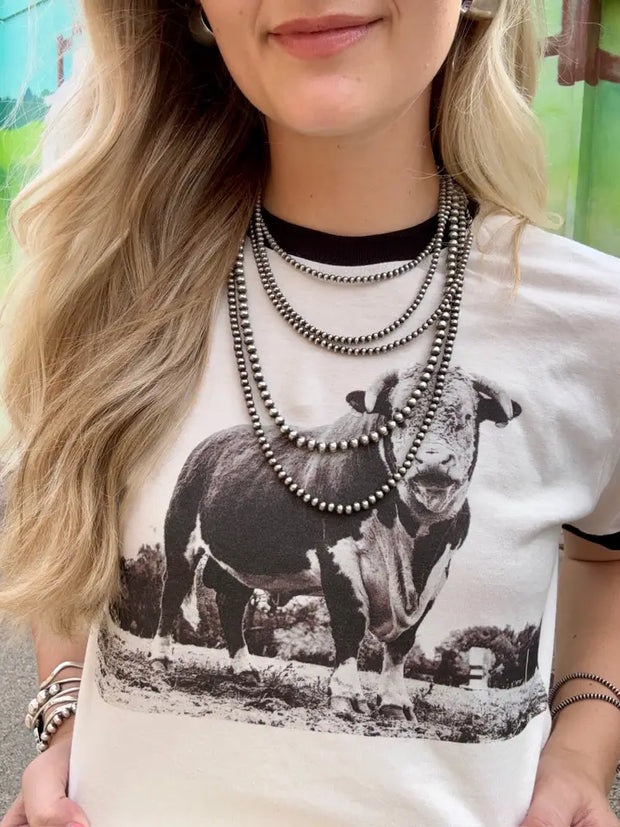 Big Red Ringer Graphic Tee