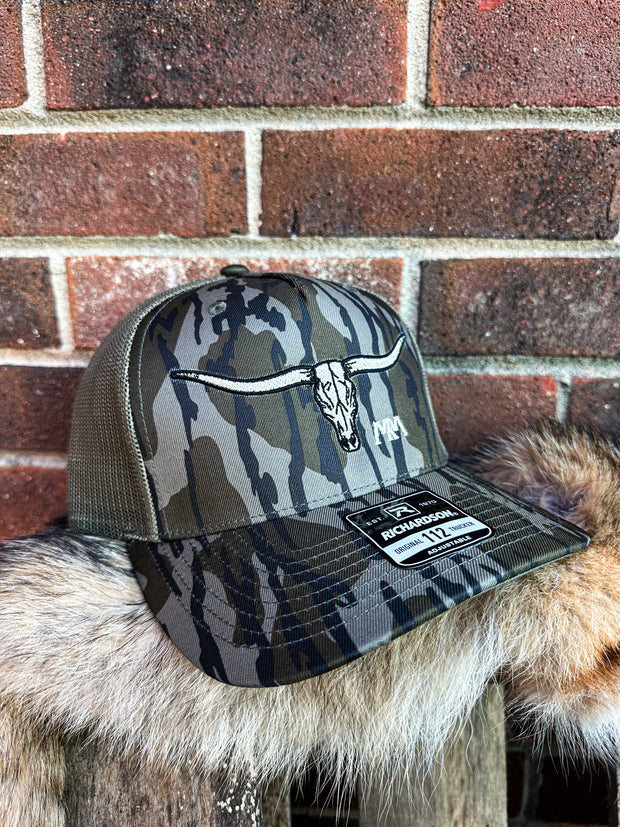 Hell Raisin' Richardson Hat- Mossyoak Bottomland Loden