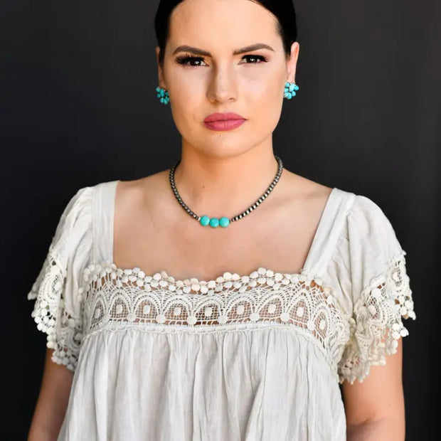 Turquoise Strikes Necklace
