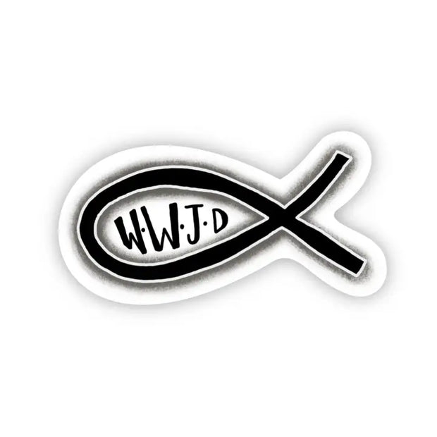 WWJD Sticker
