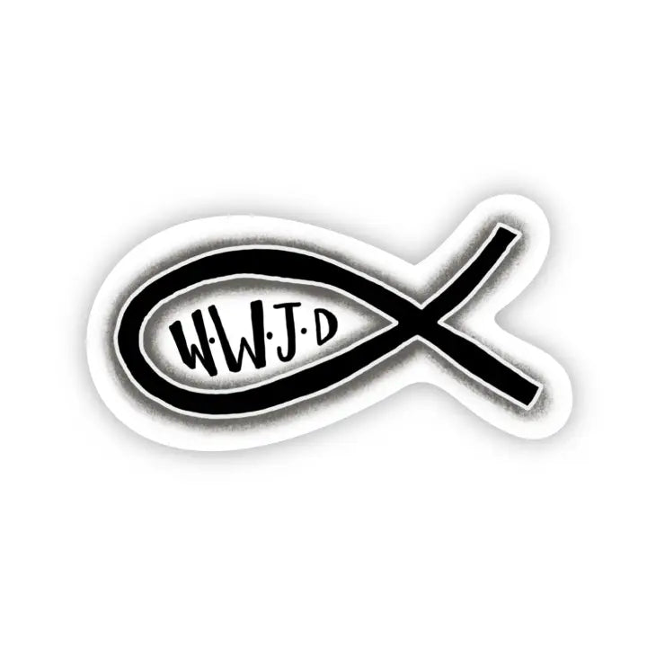WWJD Sticker