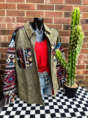 Outlaw Aztec Shacket