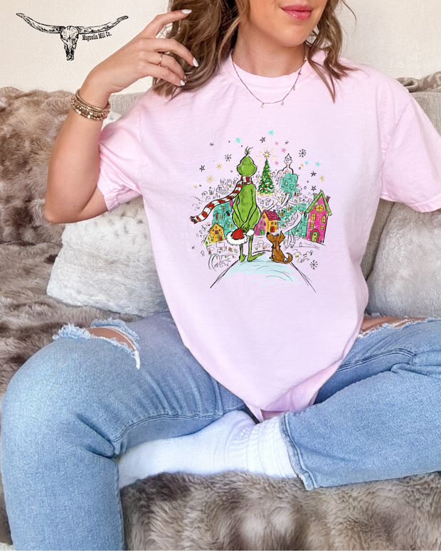 Magical Christmas Graphic Tee-  MADE TO ORDER**