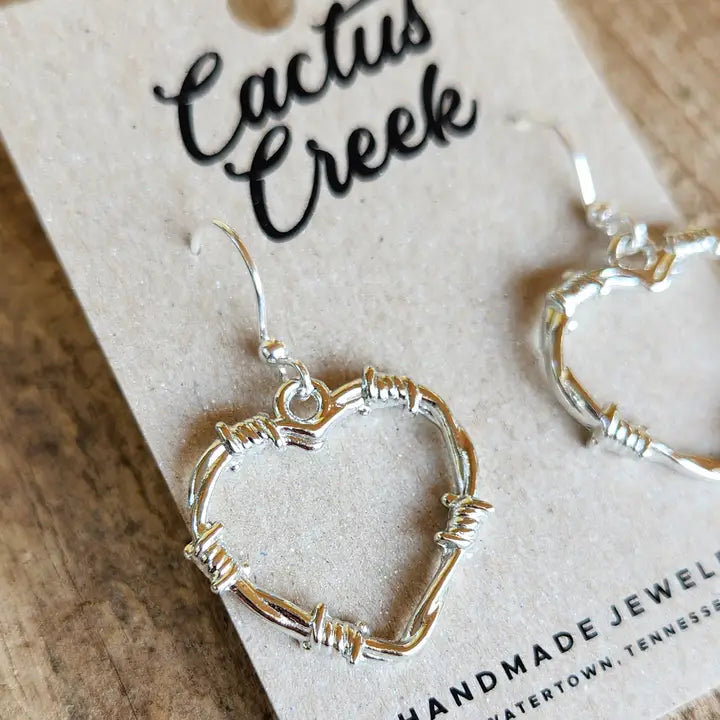 Barbed Hearts Earrings