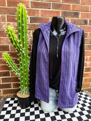 Filly French Terry Herringbone Vest