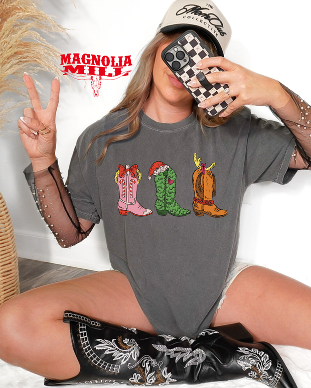 Grinch Walk Graphic Tee-  MADE TO ORDER**