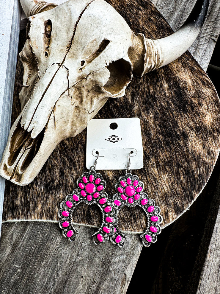 Desert Barbie Earrings - Pink