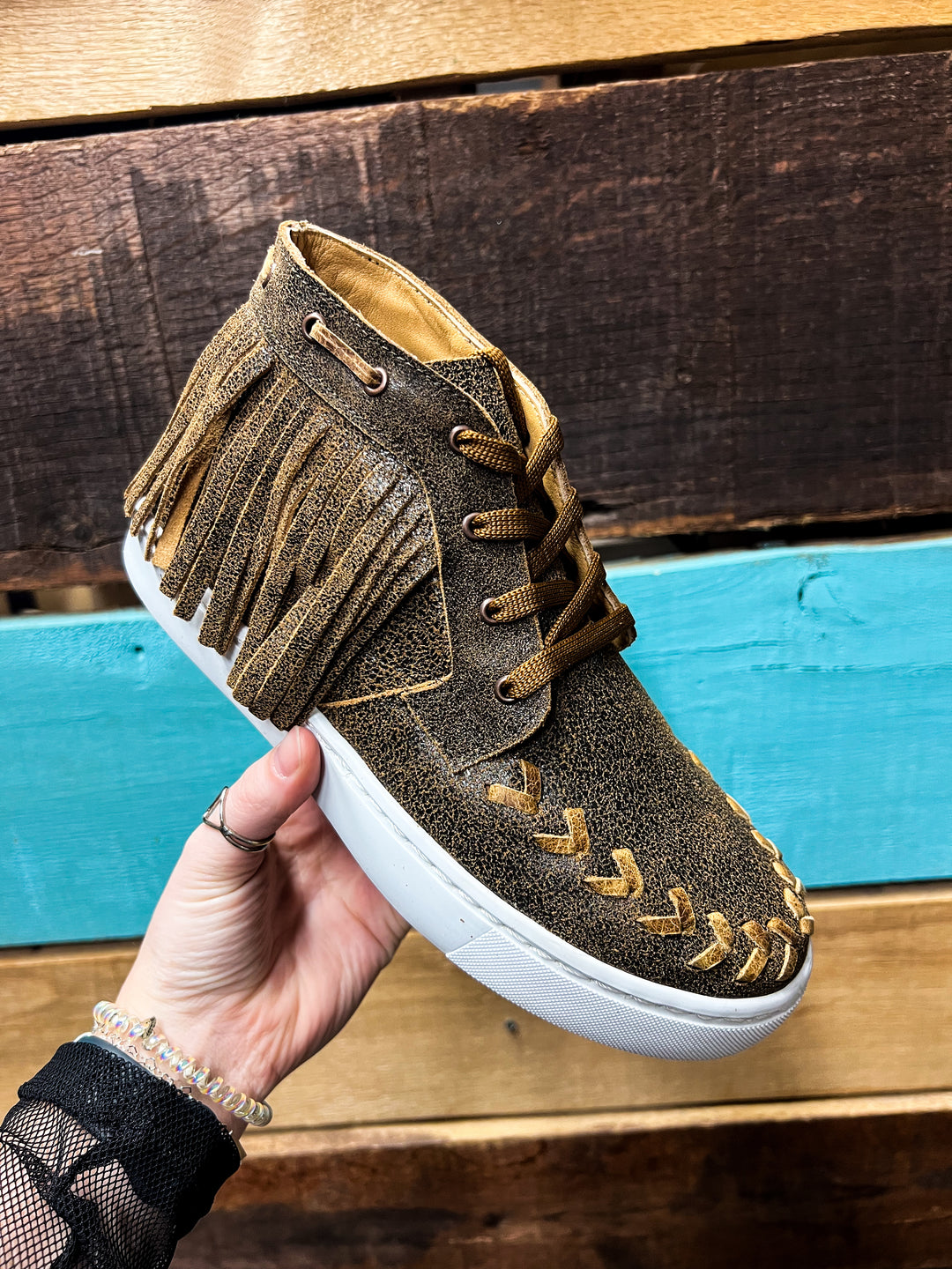 visvim FBT Fringed Suede Sneakers Visvim FBT 