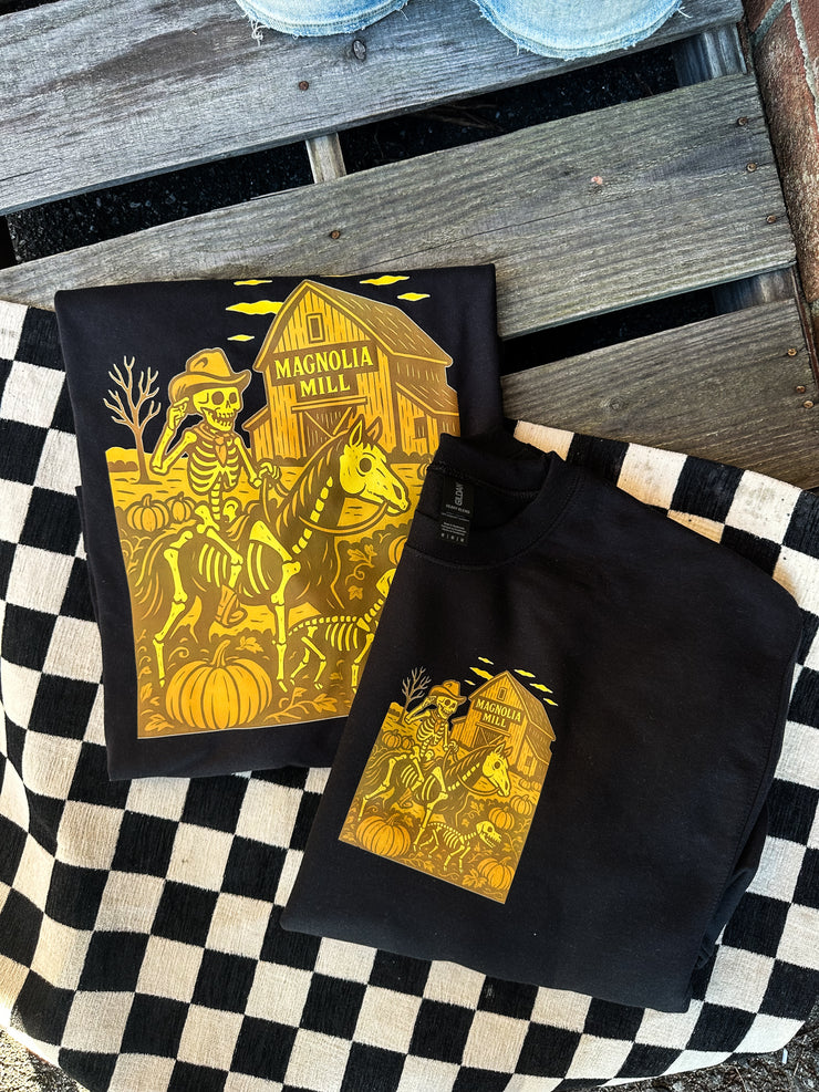 Skeleton Rider Long Sleeve Graphic *Made To Order
