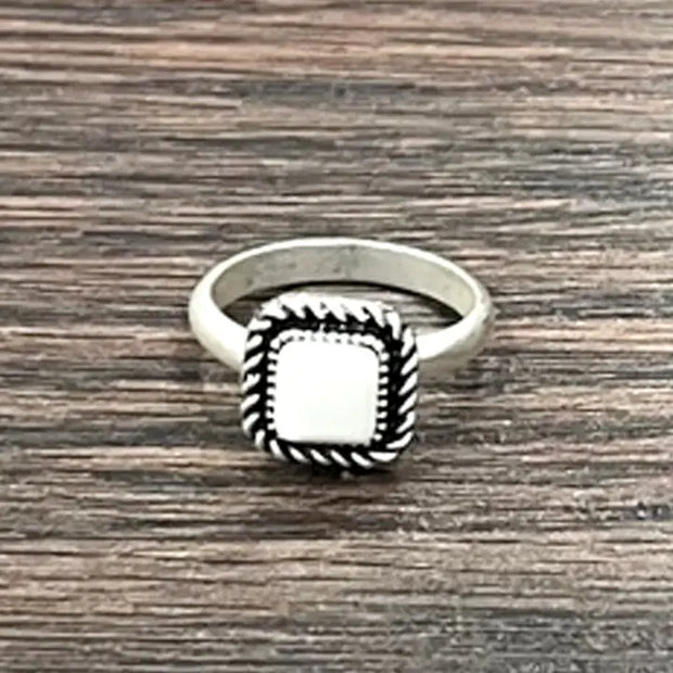 White Buffalo Ring