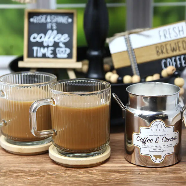 Milk Churn Candle- Coffee & Cream