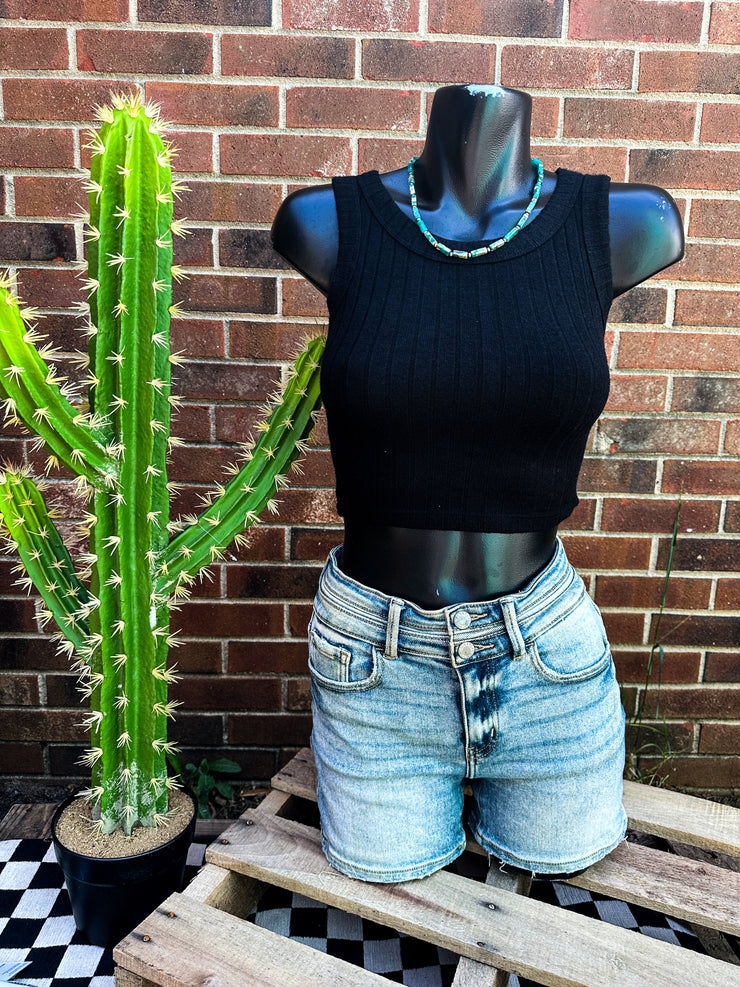 Dayton Tank Top- Black
