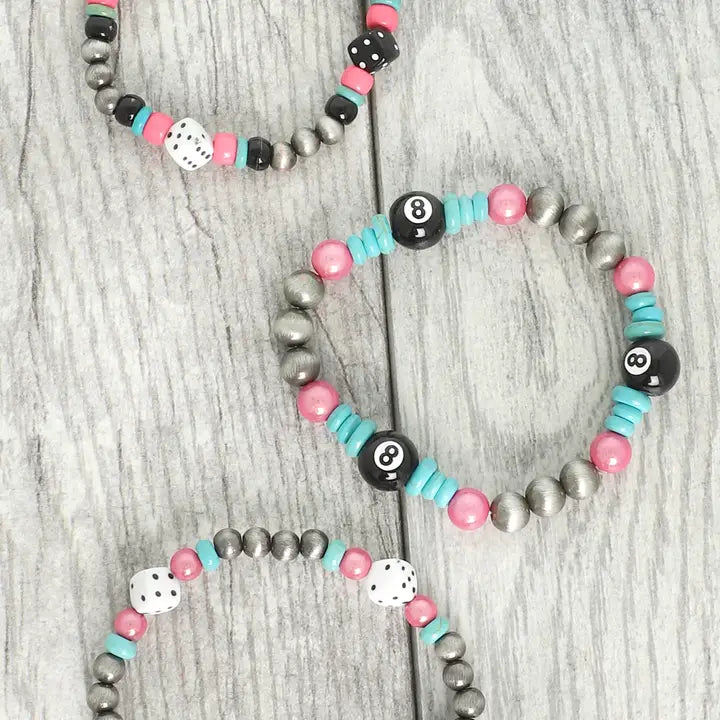 8 Ball Stackable Bracelet