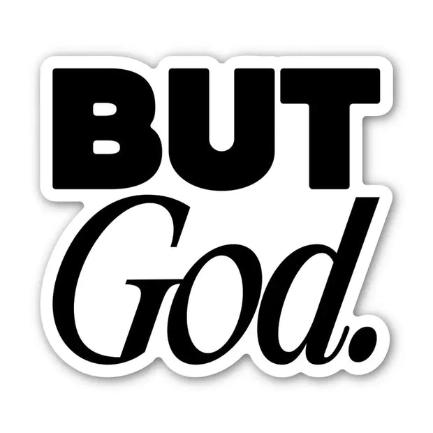 But God Sticker