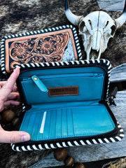 Pecos Plains Stitched Wallet