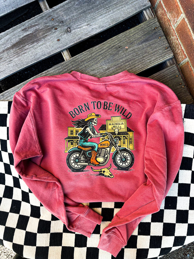 Born To Be Wild Graphic Tee Or Sweatshirt *Made to order