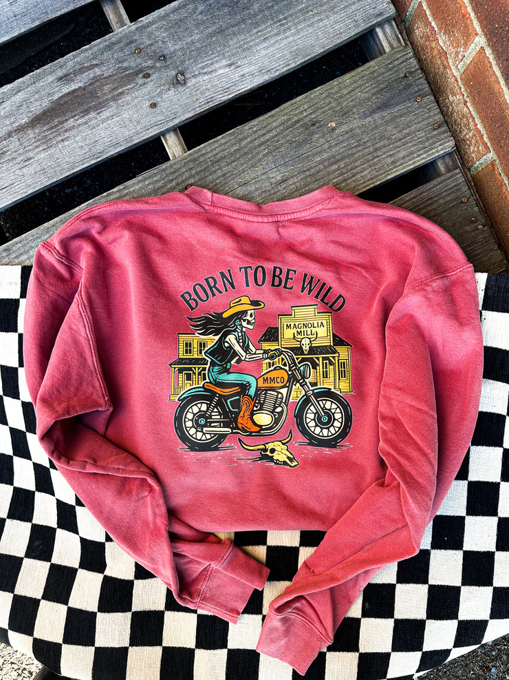 Born To Be Wild Graphic Tee Or Sweatshirt *Made to order