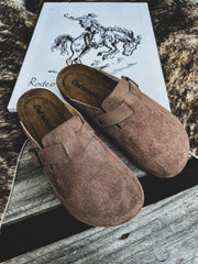 Oakley Mules - Taupe