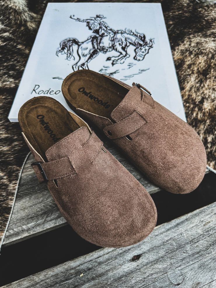 Oakley Mules - Taupe